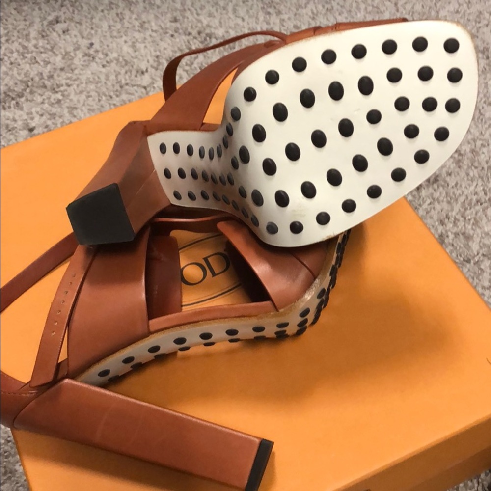 TOD’S Sandals/Heels size 9 - Picture 10 of 13